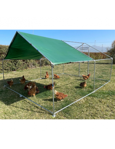 gallinero 6 mts2 galvanizado