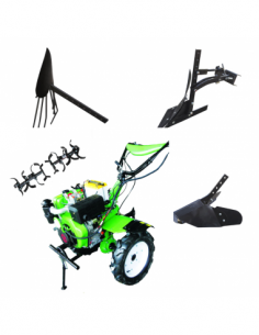 Pack Motocultivador 13 HP + Arados